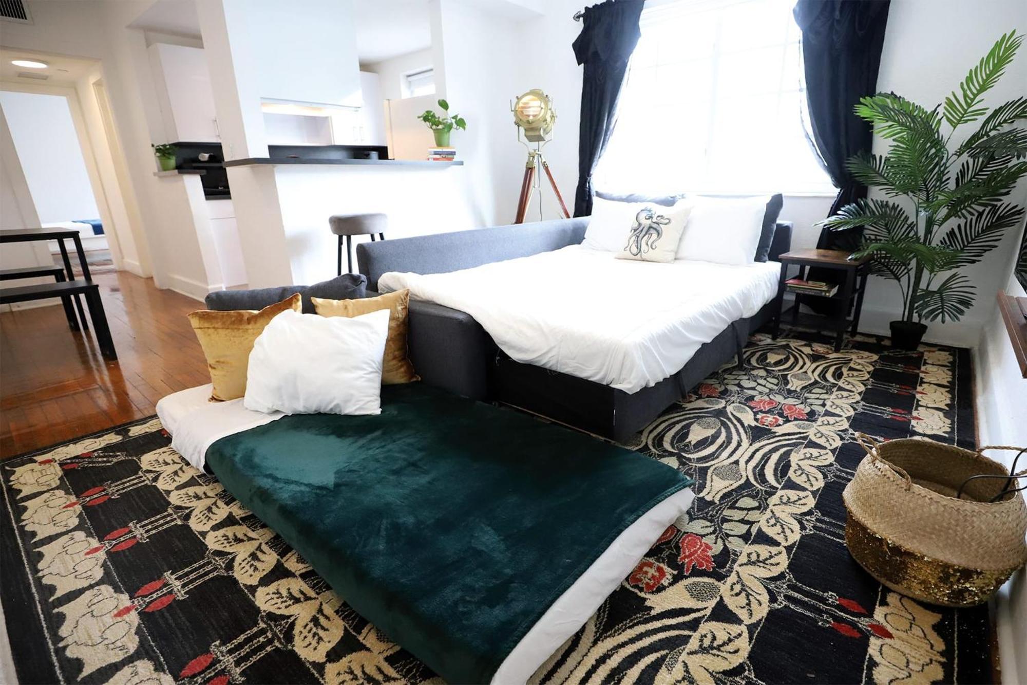 South Beach Free Parking Family & Pet Friendly Walk To Beach & Bay ไมอามีบีช ภายนอก รูปภาพ